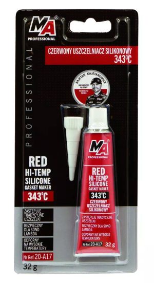 MA PROFESSIONAL κόκκινη φλαντζόκολλα σιλικόνης 20-A17