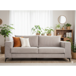 διθέσιος-καναπές-πράσινος-αλέκιαστο-ύφασμα-ελληνικής-κατασκευής.