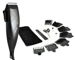 BRUNO σετ κουρευτική μηχανή ρεύματος BRN-0197 με εξαρτήματα & τσαντάκι