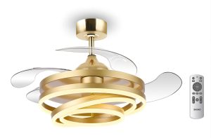 BRUNO ανεμιστήρας οροφής με LED φως BRN-0225