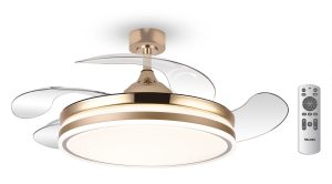 BRUNO ανεμιστήρας οροφής με LED φως BRN-0226