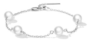 BAMOER βραχιόλι BSB090 με πέρλες