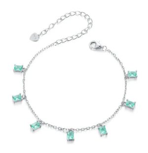 BAMOER βραχιόλι BSB168 με διάφανα κρύσταλλα