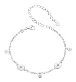 BAMOER βραχιόλι BSB182 με κυβική ζιρκόνια