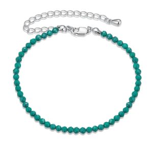 BAMOER βραχιόλι BSB204-GN με συνθετική τουρκουάζ