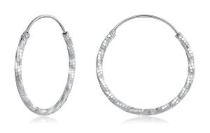 BAMOER σκουλαρίκια κρίκοι BSE1178-L