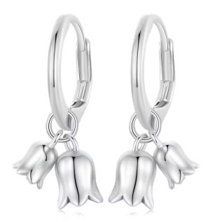 BAMOER σκουλαρίκια κρίκοι BSE909