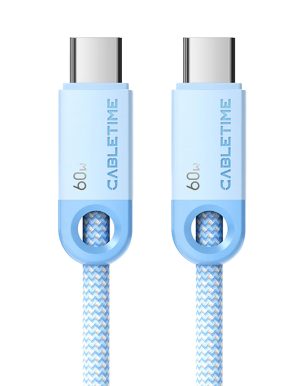 CABLETIME καλώδιο USB-C CT-CM60-PBL
