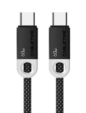 CABLETIME καλώδιο USB-C CT-CM60-PBW