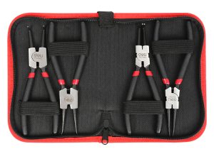 DELI σετ ασφαλειοτσίμπιδα DL104407 με θήκη