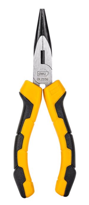 DELI μυτοτσίμπιδο ίσιο DL2106 με αντιολισθητικές λαβές