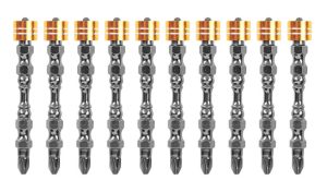 DELI σετ μύτες κατσαβιδιού DL255065 για δραπανοκατσάβιδο