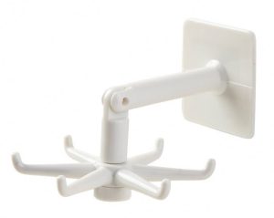 Κρεμάστρα τοίχου για κουζίνα-μπάνιο HUH-0097 περιστρεφόμενη