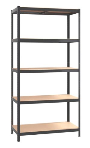 HOME USE μεταλλική ραφιέρα HUH-0199 με 5 ράφια