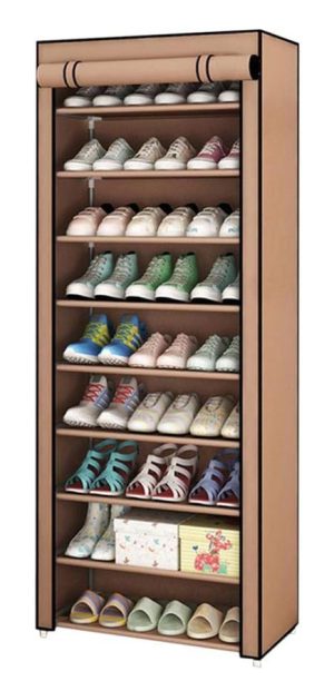 HOME USE υφασμάτινη παπουτσοθήκη HUH-0221 με 9 ράφια