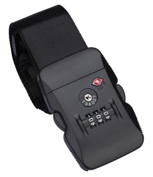 HOME USE ιμάντας βαλίτσας HUH-0245 με λουκέτο συνδυασμού TSA