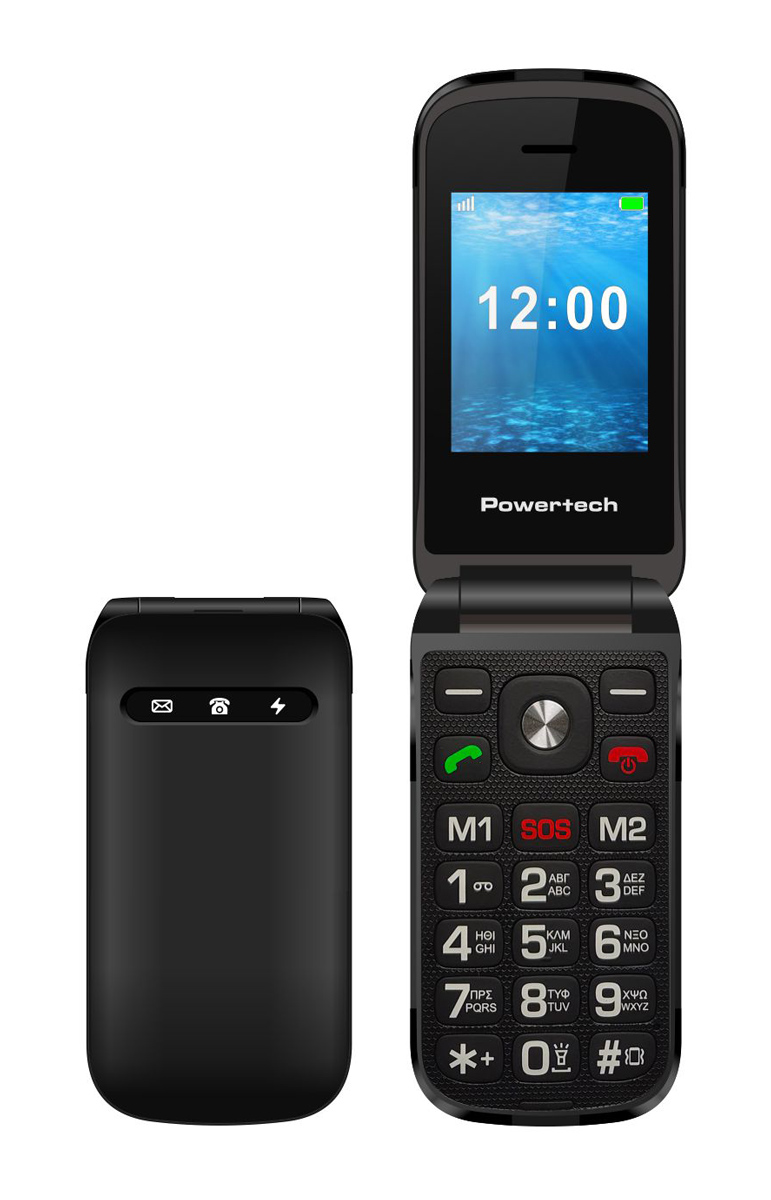 POWERTECH κινητό τηλέφωνο Milly Flip V2