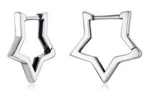 BAMOER σκουλαρίκια κρίκοι SCE1136