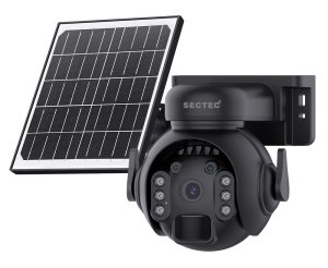 SECTEC smart ηλιακή κάμερα ST-515C-3M-5W-BK