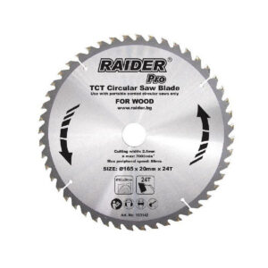 RAIDER Δίσκος κοπής ξύλου Φ30/Φ235/48Δόντια 163142