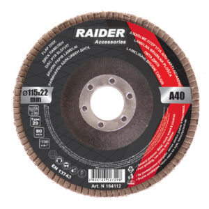 RAIDER Δίσκος φυλλαράκι Φ115 Α120 164105