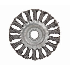 RAIDER Συρματόβουρτσα δίδυμου τροχού 100ΜΜ/4' 171108