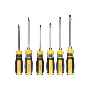 TOP MASTER Κατσαβίδι περαστά Cr-V σετ 6τεμ 221607