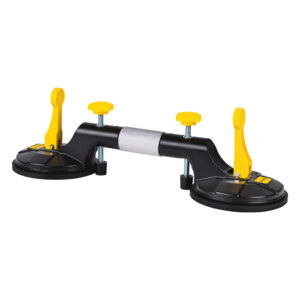 TOP MASTER Βεντούζα διπλή για ρύθμιση & στερέωση πλακιδίων τηλεσκοπική με ικανότητα συγκράτησης 100kg 250521