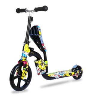 Πατίνι 2 σε 1 HBC-008, πολυμορφικό, πολύχρωμο