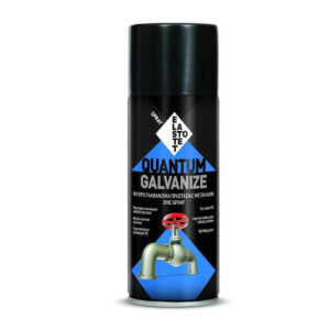 Σπρέι ψυχρό γαλβάνισμα - ψευδαργύρου "quantum galvanize" με μεταλλικό εφέ γκρι - 400ml