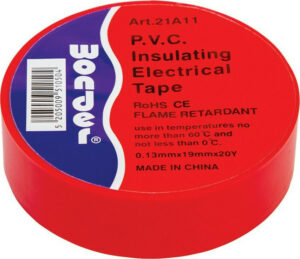 Ταινία μονωτική Wonder κόκκινη 19mmx20m