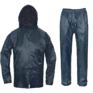 Αδιάβροχο κοστούμι Splash μπλε Poly/PVC M