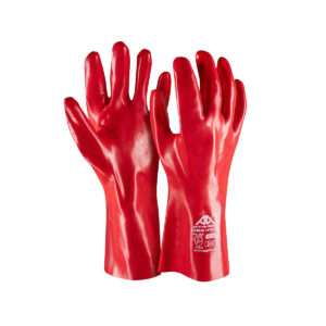 Γάντια χημικών Νο5 PVC πετρελαίου 10''-35cm Redstart