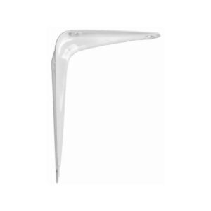 AMIG Γωνία ραφιού λευκή 450x400mm 4424