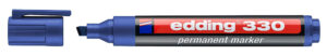 EDDING ανεξίτηλος μαρκαδόρος 330, 1-5mm, επαναγεμιζόμενος, μπλε