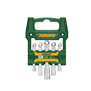 ΓΩΝΙΑΚΑ ΚΛΕΙΔΙΑ ΣΩΛΗΝΩΤΑ ΣΕΤ 5 ΤΕΜ JADEVER JDTH4205