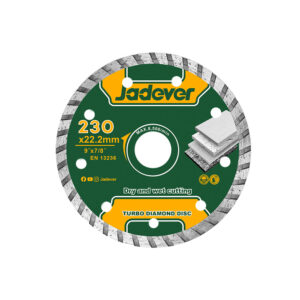 ΔΙΑΜΑΝΤΟΔΙΣΚΟΣ TURBO ΥΓΡΗΣ ΚΑΙ ΞΗΡΑΣ ΚΟΠΗΣ 230mm JADEVER JDDC3K05