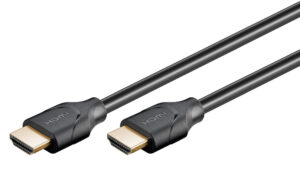 GOOBAY καλώδιο HDMI 2.1 61641, Ethernet, ARC, 8K/60Hz 48 Gbps, 3m, μαύρο