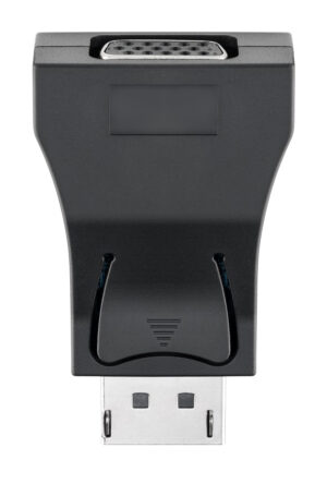GOOBAY αντάπτορας DisplayPort σε VGA 63489, gold-plated, μαύρος