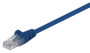 GΟOBAY καλώδιο δικτύου 68365, CAT 5e U/UTP, CCA, PVC, 3m, μπλε