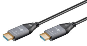 GOOBAY καλώδιο HDMI 2.1 76277 με Ethernet, AOC, 8K/60Hz, 48 Gbps, 40m, μαύρο