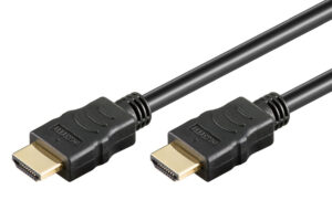 GOOBAY καλώδιο HDMI 80105 με Ethernet, soft, 4K/60Hz, 18 Gbps, 5m, μαύρο