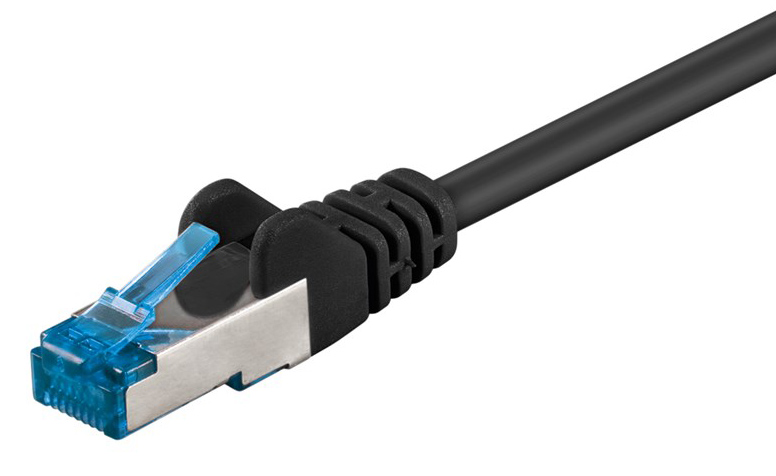 GOOBAY καλώδιο δικτύου 93787, CAT 6A S/FTP, 500MHz, copper, 3m, μαύρο