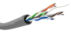 GOOBAY καλώδιο δικτύου 95410, CAT 5e U/UTP, CCA, 305m, γκρι