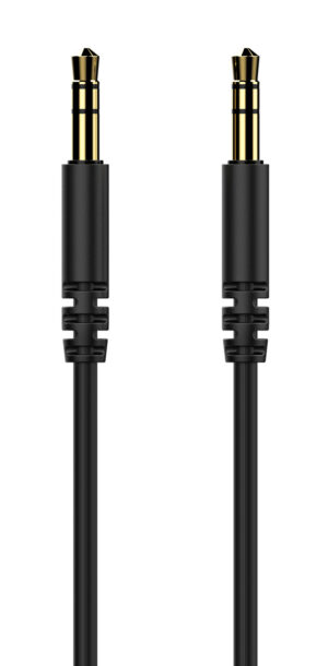 CELEBRAT καλώδιο ήχου 3.5mm AU-01, AUX, 1m, μαύρο