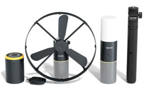 BAYU camping kit με powerbank/ανεμιστήρα/φωτιστικό/συσκευή για κουνούπια C-Pro