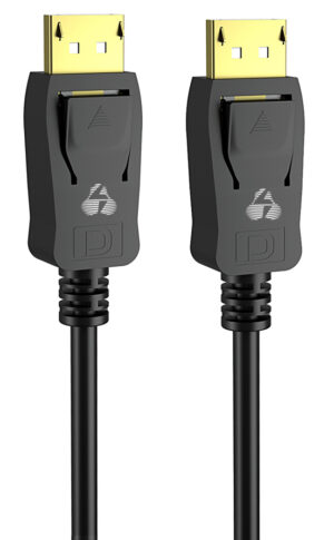 POWERTECH καλώδιο DisplayPort 1.2V CAB-DP049, copper, 4K/60Hz, 5m, μαύρο