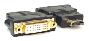 POWERTECH αντάπτορας HDMI σε DVI-I CAB-H057, Dual Link, μαύρος