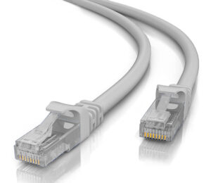 POWERTECH καλώδιο δικτύου CAB-N189, Cat 5e U/UTP, CCA 26AWG, 7.5m, γκρι