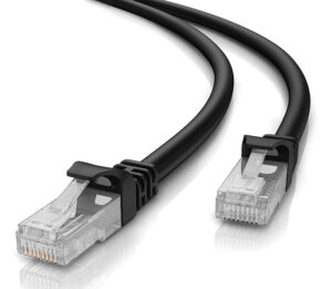 POWERTECH καλώδιο δικτύου CAB-N202, Cat 5e U/UTP, CCA 26AWG, 10m, μαύρο